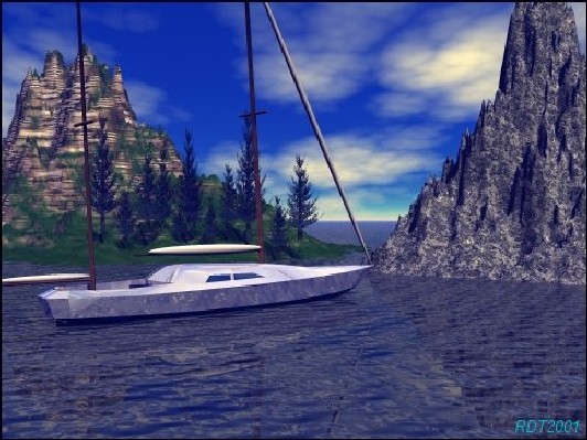 Undiscovered in a hidden cove, away from all the cares of a busy world.